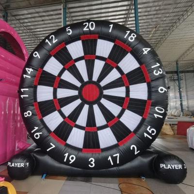 China Lightweight ; Easy Installation and Instant Inflatable Round Inflatable Dart Board Game Football Giant Inflation Soccer Inflatable Dart Board for sale