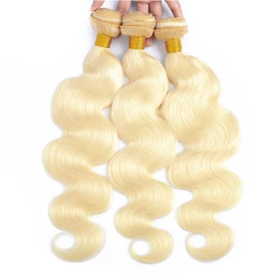 China Cambodian Kinky Curly Body Wave Bleach Closures Headbands 10A Remy Hair Bundle Weft Vendors 100% 613 Raw Human Hair Bundles 40inch Blonde for sale