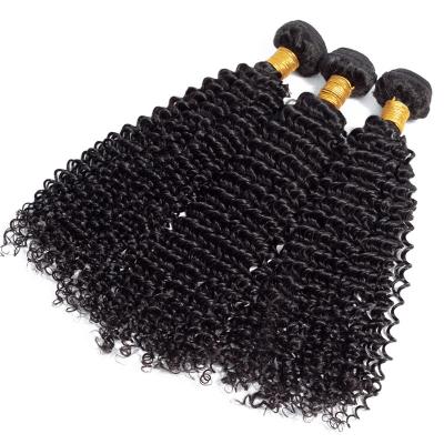 China 8-30inch Kinky Curly Virgin Hair ,Cuticle Aligned Brazilian Hair Bundles 100 Percent Kinky Curly Weave Bulk Hair Bundles for sale