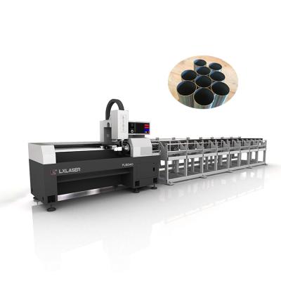 China LX Laser Equipment High Quality Metal Pipe Tube Cnc Fiber Laser Cutting Machine Pipe Laser Cutter for sale