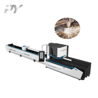 China Square Tube Round Tubel Laser Cutting Machines Raycus Ipg 1000w 2000w Fiber Laser Cutting Machine for sale