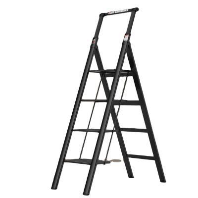 China Professional folding ladder manufacturers make high quality durable aluminum 4 step ladder easy to use for sale