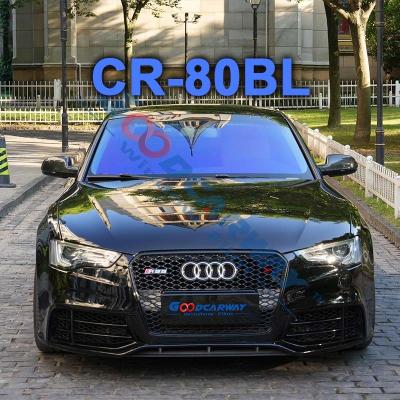 Cina CR80BL Film Cameleon Coreano Viola Blu Color Window Film Cambiamento di colore Window Film in vendita