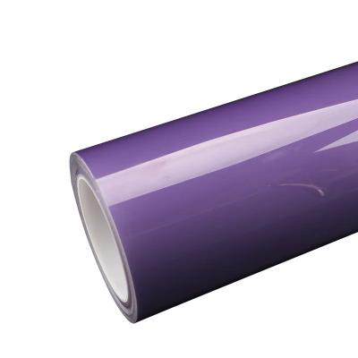 China Color Change White To Purple Car Headlight Film TPU 6.5mil Photochromic for sale