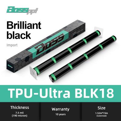 Κίνα TPU Black PPF Ultra Brightness Θερμοκατασκευαστική επικάλυψη 8.5mil Φόρμα προστασίας χρώματος αυτοκινήτου προς πώληση