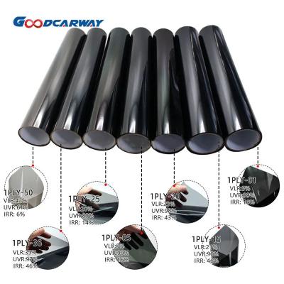 China 1ply 5% Dark Color Carbon Film Tint Anti Scratch 3 Years Warranty Car Window Film for sale