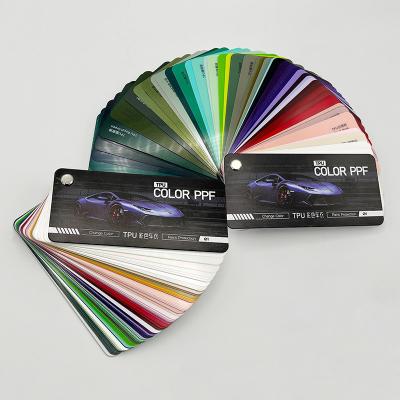 China TPU Colored PPF Wrap 6.5mil Dupla camada Coextração Película de Proteção de Tinta de Carro à venda