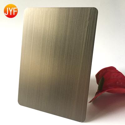 China ZB9968 Custom Anti-Aging Construction Satin SS Finish Cover 316 Stainless Steel Metal Panel for sale