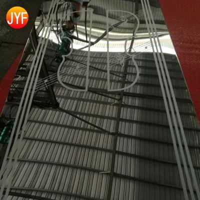 China H367 High End Hotel Hotel Etching Stainless Steel Sheet For Elevator Decoration for sale