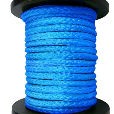 China UHMWPE 12 Strand UHMWPE Rope For Marine Mooring And Winch for sale