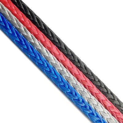 China UHMWPE Off Road Recovery Rope Synthetic Tow Cable Tow Line for sale