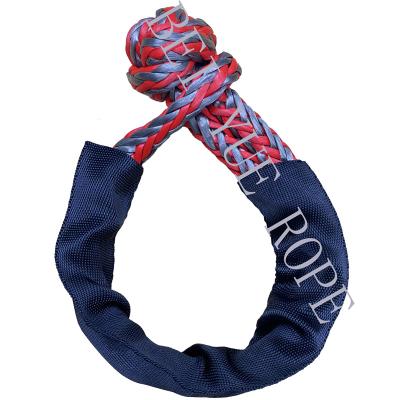 China UTV ATV 4x4 Off Road HMPE Synthetic Soft Shackle Rope 11mm*55cm (5/16