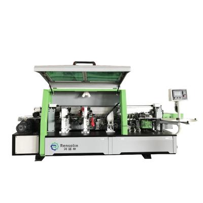 China Building Material Shops PVC Automatic Hot Panel Woodworking Kdt Gule Makers Furniture Trimmer Edge Bander Pre-milling Machine for sale