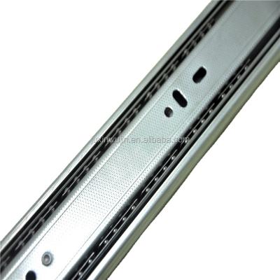 China 2021 Contemporary Hot Selling Style 3 Fold 4 Ball Bearing Furniture Slide Rail for sale