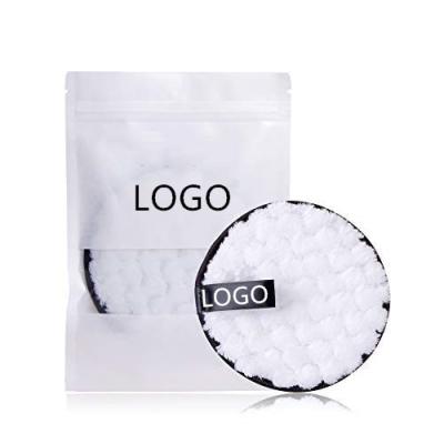 China Latex Free Washable Reusable Cloth Rounds Makeup Removers Private Label Detergent Detergent Facial Cleansing Sponge for sale