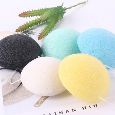 China Private label konjac organic latex free colors 100% natural double face sponge cleaning for sale