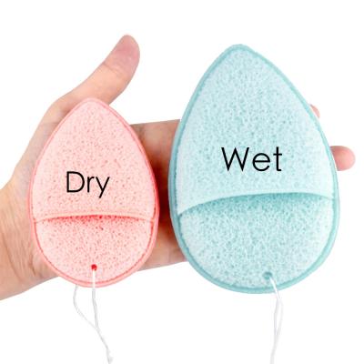 China Natural Latex Finger Free Pouch Makeup Remover Pads Washable Cleansing Blast Sponge For Face Wash Scrub Esponja Sponge Facial Cleansing for sale