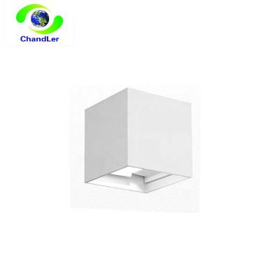 China Modern Indoor 7W 12W LED Wall Lamp Through Aluminum Decorate Wall Sconce Bedroom LED Wall Light for sale