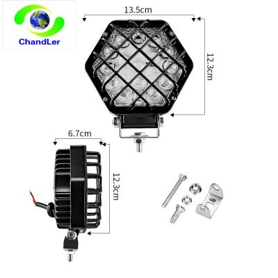 China Cheap Aluminum+LED Offroad Truck Led To Work Mini Headlight Light Auto Strobe Truck Flashing Car Led Work Light Bar for sale