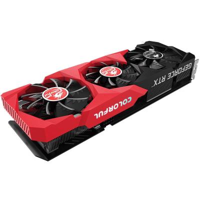 China Brand New Colorful Workstation GeForce RTX 3060 Graphics Card 12G Box 1777MHz GDDR6 Special For Computer Games for sale