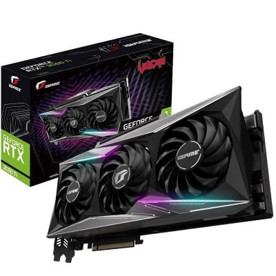 China High Quality 100% 1710MHz Boxed High Quality NVIDIA Gaming RTX3080Ti Vulcan X OC Gaming Overclocking Workstation Colorful Graphics Card 12gb for sale