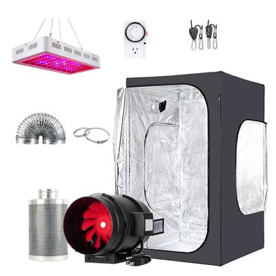 China High Quality OEM 120x120x200 Grow tent Led Grow Light Kit for hydroponics system for sale