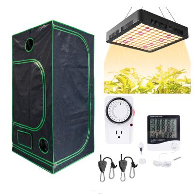 China Hot Selling Complete Grow Tent Kits System LED Lamp Large Grow Kit Hydroponics Garden Plant Grow Use for sale