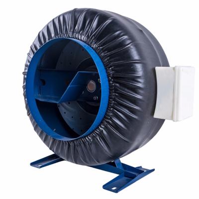 China In Line Duct 4 Inch Small Size Exhaust Centrifugal Fan Ventilation For Hydroponic for sale