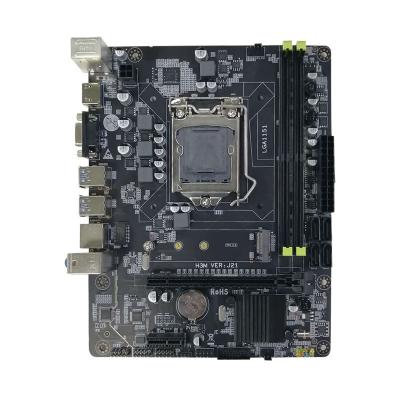 China Latest new desktop 9th generation H310 8th cpu supported lga1151 ddr4 motherboard for sale