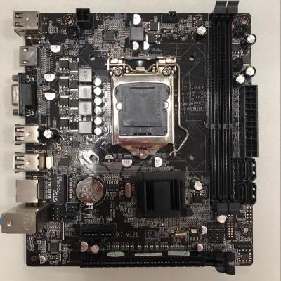 China Desktop made in china H61 dual ram ddr3 supported motherboards for sale