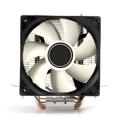 China High Quality Computer Case Heat Pipes 2 RGB Copper Fan 92mm CPU Air Cooler CPU Air Cooler System Radiator For PC 775/115x/1200/AMD for sale