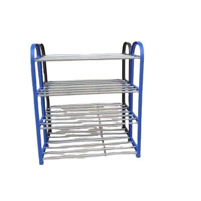 China Wholesale Simple Modern Simple Modern Space-saving Economic Dormitory Storage Rack Household Set Shoe Rack Factory Shoe Rack Shelving for sale