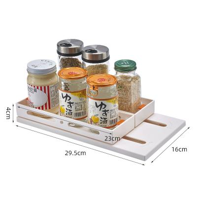 China Pull-Out Multi-Function Revolving Storage Rack Kitchen Artifact Rack Kitchen Seasoning Storage Storage for sale