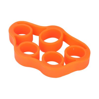 China Eco-friendly Silicone Finger Strength Device Finger Trainer Hand Exercise Grip for sale