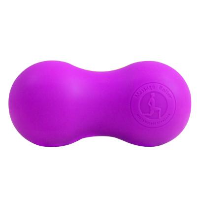 China Wholesale Custom Non-Toxic Eco-friendly Peanut Silicone Peanut Free Sample Service Logo Multiple Color Massage Ball Massage Ball for sale