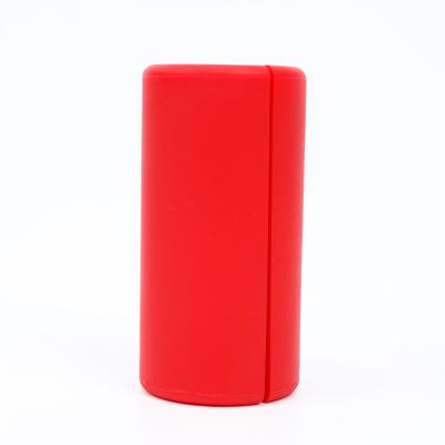 China Factory Wholesale Eco-friendly Barbell Non-slip Cylindrical Grip Flat Silicone Cover Flat Short Style for sale