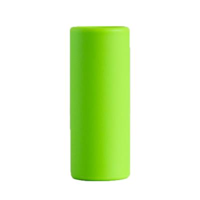 China 2022 Colored Grips Eco - Friendly Stress Relieve Barbell Cylindrical Bar Grip Hand Protector Silicone Flat Style Along for sale