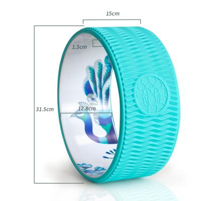 China Home Use Yoga Wheel Wheel Yoga for Back Pain 1000lbs, Fitness EVA Home Yoga Wheel for sale