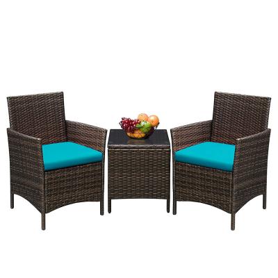 China Factory direct wholesale weather furniture wicker furniture prices cheap outdoor corner rattan garden patio sofas set for yard for sale