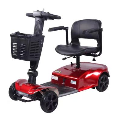 China 12V 250W 20AH Unisex Lead Acid Battery Foldable 4 Wheel Electric Mobility Scooter for Elderly Disabled Adults for sale