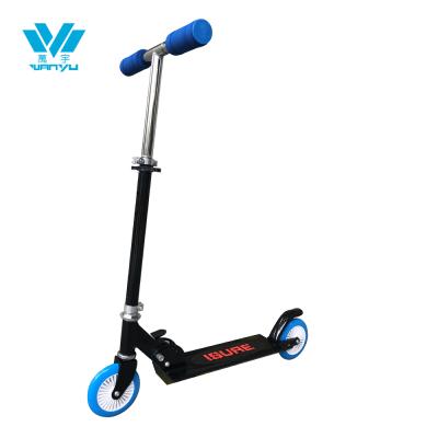 China PVC ICTI Factory Kids Scooter 120mm 2 Wheels Kick Scooter Kids Pedal Scooter for sale