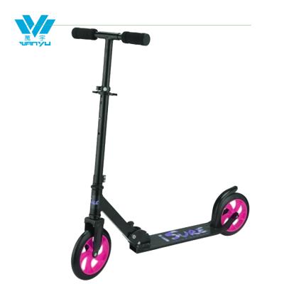 China PP/PU 2 Wheels Scooter 200Mm PU Wheels Aluminum Kick Scooter Adult for sale