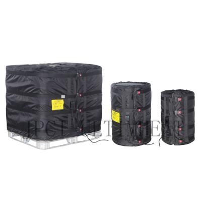 China Hotels JPCI Type 9VJF6 Fixed Temperature Setting 1000L IBC And Drum Jacket Heaters for sale