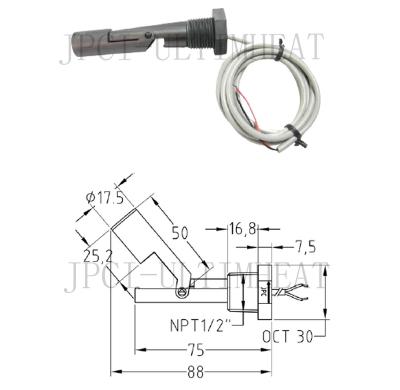 China Horizontal Level Float Steam Generators JPCI Type DT Switch Reed Switch for sale