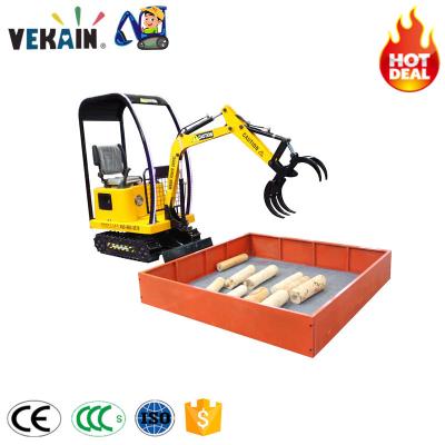 China Amusement Park Hot Sale Mini Timber Grab With Timber Grab For Kids for sale