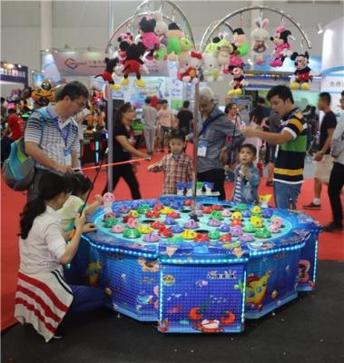 China FRP shell amusement machine indoor equipment children's fishing fun metal material for sale