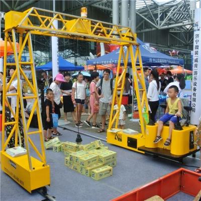 China Suitable all kinds of Chinese playground amusement equipment supplier children amusement gantry crane other amusement park equipment for sale