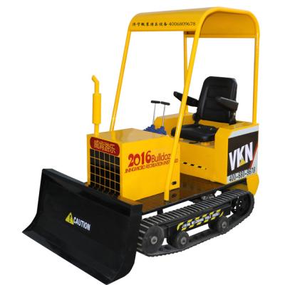 China Mini theme park kids bulldozer used in amusement park mini kids bulldozer manufacturer for sale