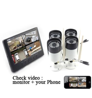 China Indoor / Outdoor HD DVR Security System Digital Video H.264 / Motion JPEG 500m for sale