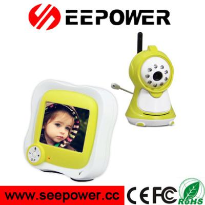 China Weatherproof Night Vision Camera Wireless Baby Monitor Digital 3.5 Inch Two Way Speaker for sale